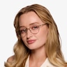 Scottie Bronze TitaniumEyeglass Frames for Women from EyeBuyDirect