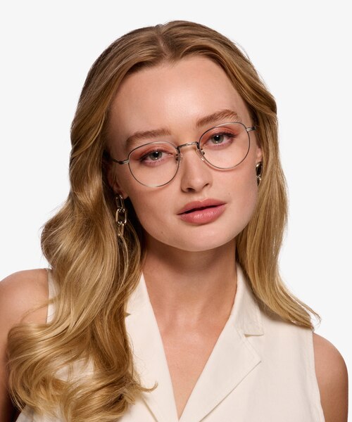 Scottie Gunmetal TitaniumEyeglass Frames for Women from EyeBuyDirect