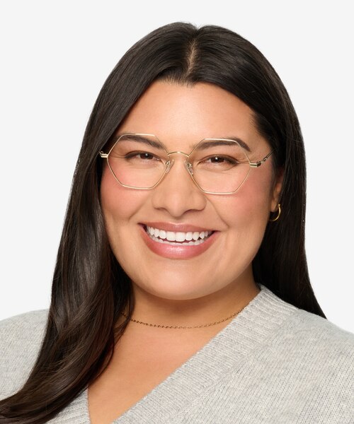 Esto Gold TitaniumEyeglass Frames for Women from EyeBuyDirect