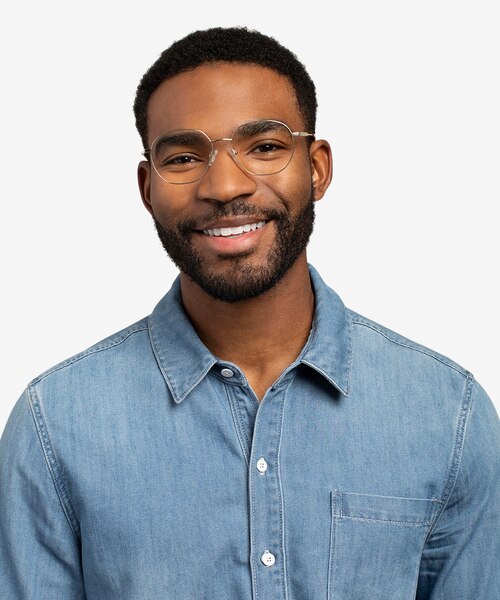 Diana Gold TitaniumEyeglass Frames for Men from EyeBuyDirect
