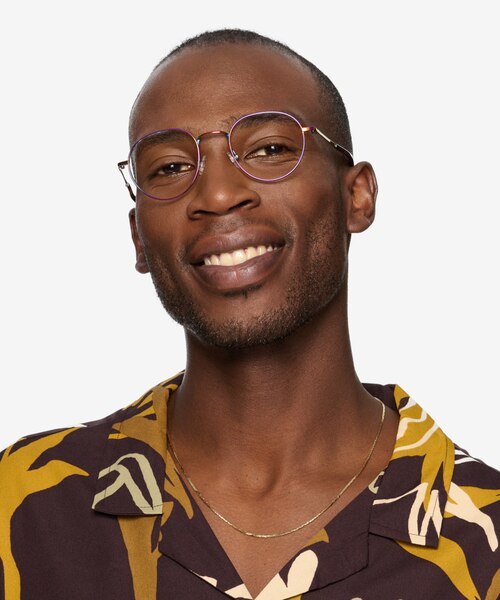 Antone Rainbow TitaniumEyeglass Frames for Men from EyeBuyDirect