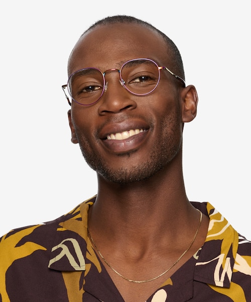 Antone Rainbow TitaniumEyeglass Frames for Men from EyeBuyDirect