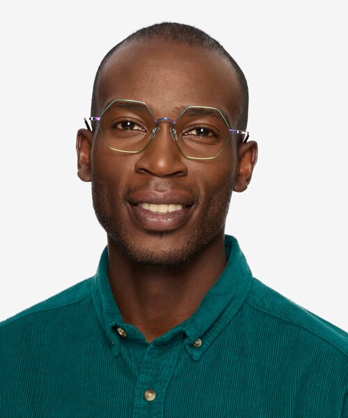 Esto Rainbow TitaniumEyeglass Frames for Men from EyeBuyDirect