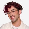 Virgil Rose Gold TitaniumEyeglass Frames for Men from EyeBuyDirect