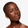Virgil Rose Gold TitaniumEyeglass Frames for Women from EyeBuyDirect