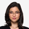 Valerie Shiny Rose Gold TitaniumEyeglass Frames for Women from EyeBuyDirect