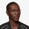 Leo Semi Lavender TitaniumEyeglass Frames for Men from EyeBuyDirect