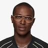 Hercules Shiny Gold TitaniumEyeglass Frames for Men from EyeBuyDirect
