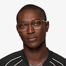 Notus Shiny Gold TitaniumEyeglass Frames for Men from EyeBuyDirect