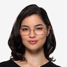 Bidu Shiny Gold TitaniumEyeglass Frames for Women from EyeBuyDirect