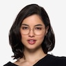 Zeus Shiny Gold TitaniumEyeglass Frames for Women from EyeBuyDirect