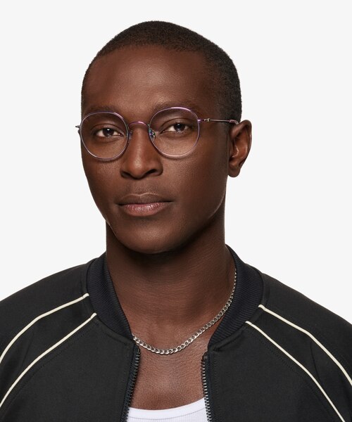 Gavi Rainbow TitaniumEyeglass Frames for Men from EyeBuyDirect