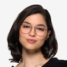 Kenji Matte Silver TitaniumEyeglass Frames for Women from EyeBuyDirect