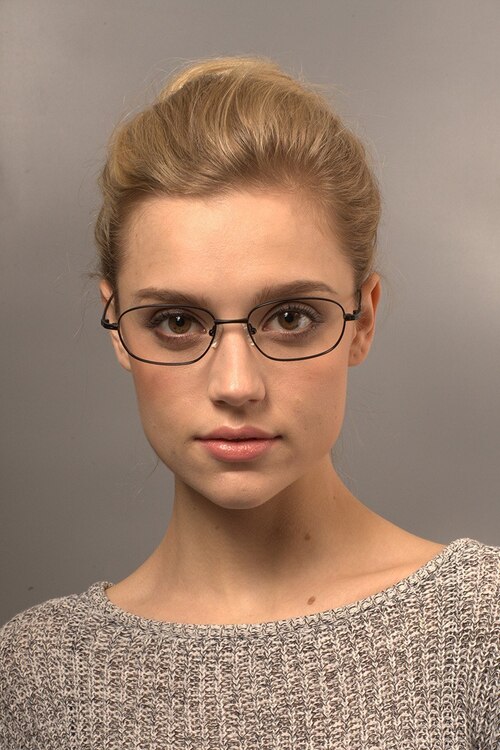 Arjun Noir TitaniumMontures de lunettes de vue pour Femmes d'EyeBuyDirect