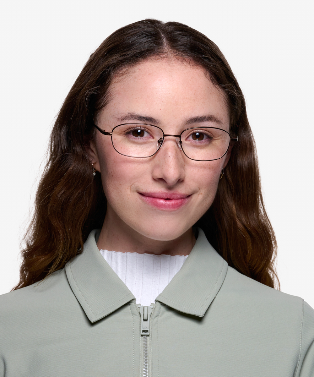 Setup Oval Coffee Full Rim Eyeglasses Eyebuydirect