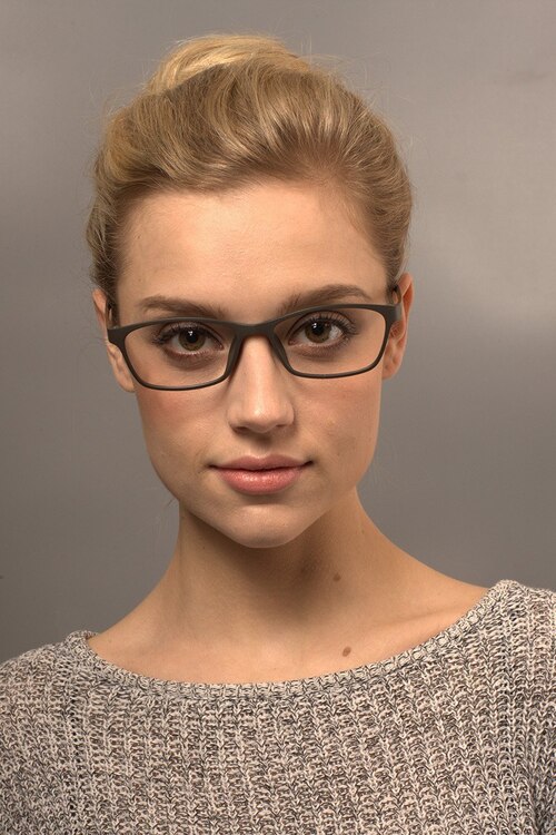 Angelcol Coffee PlasticEyeglass Frames for Women from EyeBuyDirect