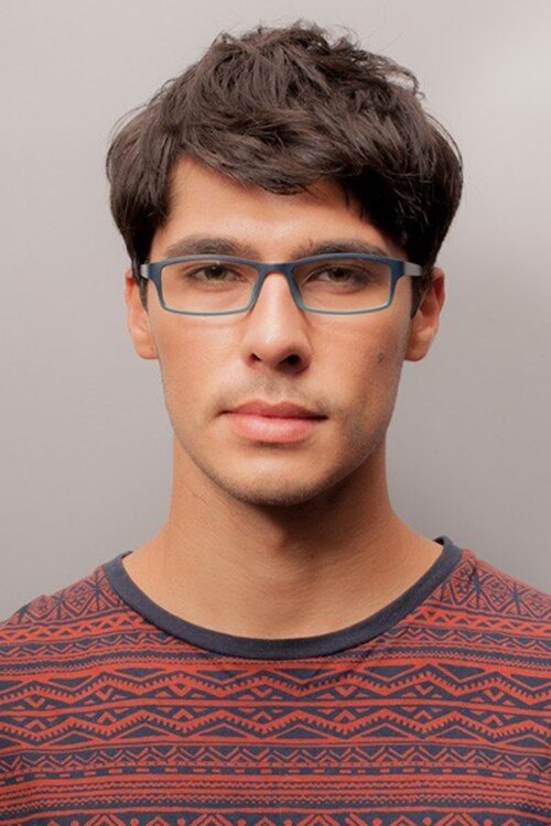 Dresido Navy PlasticEyeglass Frames for Men from EyeBuyDirect