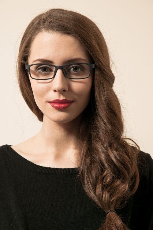 Agriita Navy PlasticEyeglass Frames for Women from EyeBuyDirect