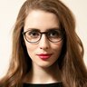 Darcy Black PlasticEyeglass Frames for Women from EyeBuyDirect