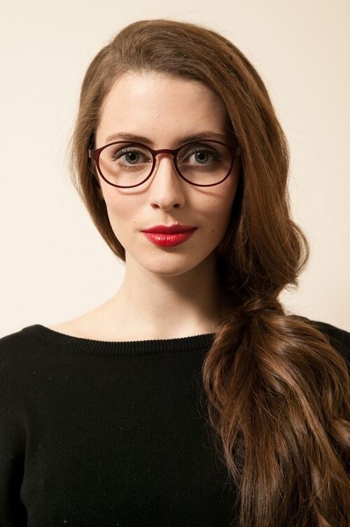 Darcy Burgundy PlasticEyeglass Frames for Women from EyeBuyDirect