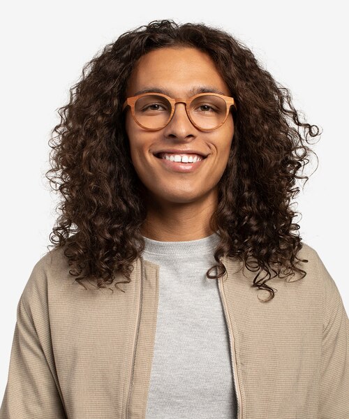 Jungle Light Wood Wood-textureEyeglass Frames for Men from EyeBuyDirect