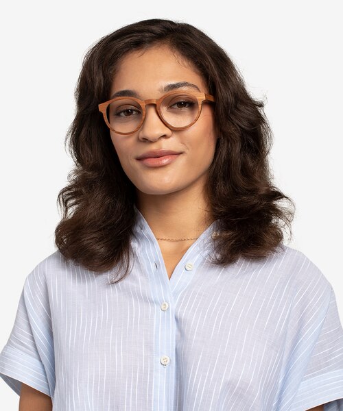 Jungle Light Wood Wood-textureEyeglass Frames for Women from EyeBuyDirect