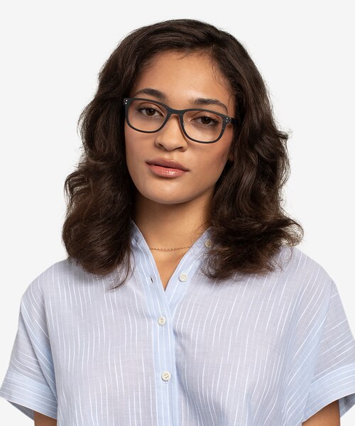 Earth Dark Wood Eco-friendlyEyeglass Frames for Women from EyeBuyDirect