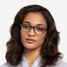 Earth Dark Wood Eco-friendlyEyeglass Frames for Women from EyeBuyDirect