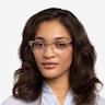 Biome Gold, Black & Wood AcetateEyeglass Frames for Women from EyeBuyDirect