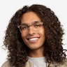 Biome Gold, Black & Dark Wood AcetateEyeglass Frames for Men from EyeBuyDirect