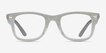 Ray-Ban RB4340V Wayfarer Photo Striped Light Blue PlasticEyeglass Frames from EyeBuyDirect, video