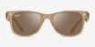 Ray-Ban RB2140F Wayfarer Change Photo Striped Brown AcetateSunglass Frames from EyeBuyDirect, video