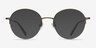 Albee Bronze MetalEyeglass Frames from EyeBuyDirect, with Tinted Lenses