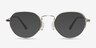 Kalpana Golden MetalEyeglass Frames from EyeBuyDirect, with Tinted Lenses