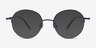 Albee Blue MetalEyeglass Frames from EyeBuyDirect, with Tinted Lenses