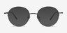 Albee Gunmetal MétalMontures de lunettes de vue d'EyeBuyDirect, Avec des Verres Teintés