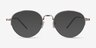 Noblesse Golden MetalEyeglass Frames from EyeBuyDirect, with Tinted Lenses