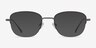 Navigator Tortoise MetalEyeglass Frames from EyeBuyDirect, with Tinted Lenses