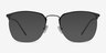 Urban Black MetalEyeglass Frames from EyeBuyDirect, with Tinted Lenses