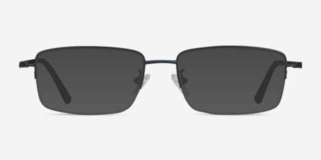Studio Navy MetalEyeglass Frames from EyeBuyDirect, with Tinted Lenses