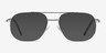 Carlson Argenté Acetate-metalMontures de lunettes de vue d'EyeBuyDirect, Avec des Verres Teintés