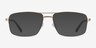 Yorkville Gold MetalEyeglass Frames from EyeBuyDirect, with Tinted Lenses