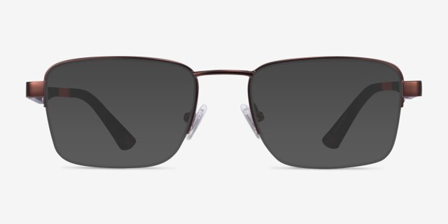 Primus Bronze MetalEyeglass Frames from EyeBuyDirect, with Tinted Lenses