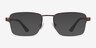 Primus Bronze MetalEyeglass Frames from EyeBuyDirect, with Tinted Lenses