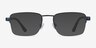 Primus Navy MetalEyeglass Frames from EyeBuyDirect, with Tinted Lenses