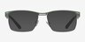 Taxi Green Silver Black MetalEyeglass Frames from EyeBuyDirect, with Tinted Lenses