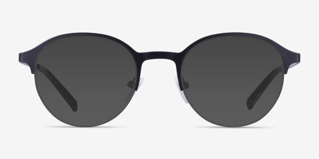 Thorpe Noir MétalMontures de lunettes de vue d'EyeBuyDirect, Avec des Verres Teintés