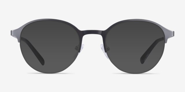 Thorpe Argenté MétalMontures de lunettes de vue d'EyeBuyDirect, Avec des Verres Teintés
