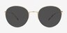 Nico Doré MétalMontures de lunettes de vue d'EyeBuyDirect, Avec des Verres Teintés
