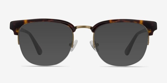 Genbu Tortoise AcetateEyeglass Frames from EyeBuyDirect, with Tinted Lenses
